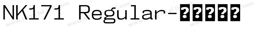 NK171 Regular字体转换